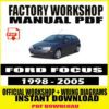 ford-focus-1998-2005-factory-repair-service-manual