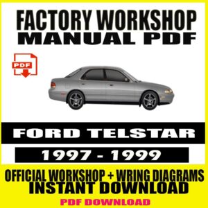 Ford Telstar 1997-1999 Workshop Service Repair Manual