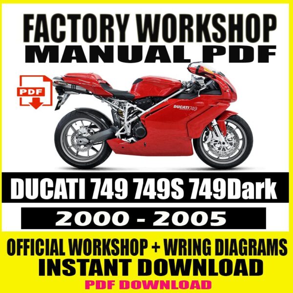 Ducati Superbike 749/749S/749Dark Repair Manual (2003-2006)