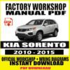 kia-sorento-2010-2015-workshop-service-repair-manual