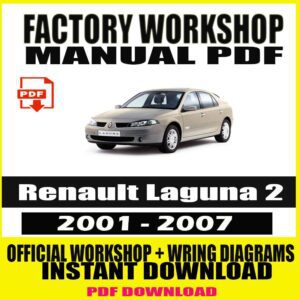 Renault Laguna 2 Repair Service Manual