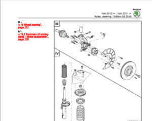 SKODA Yeti Workshop Manual (2009-2013)