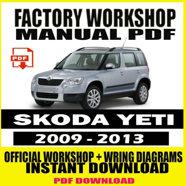 skoda-yeti-2009-2013-factory-workshop-service-repair-manual