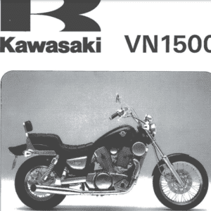 Kawasaki VN1500 1987-1999 FACTORY WORKSHOP SERVICE REPAIR MANUAL