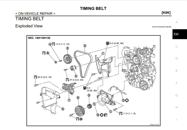 Nissan Qashqai J10 Workshop Manual (2007-2010) - Image 3