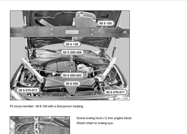 BMW 3 F30 335i 2019 FACTORY REPAIR SERVICE MANUAL - Image 2