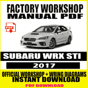 2017-subaru-wrx-sti-factory-repair-service-manual