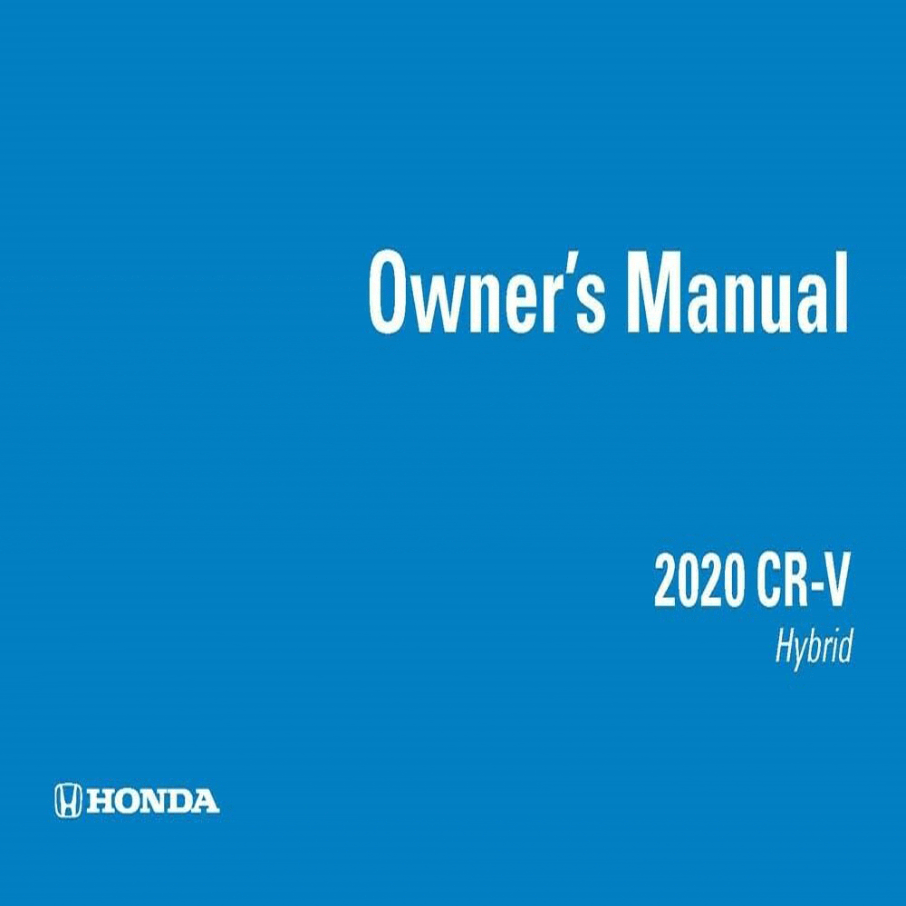 2020-CR-V-Hybrid-Owner’s-Manual