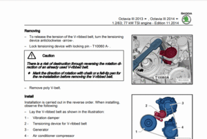Skoda Octavia Workshop Manual (2013-2020)