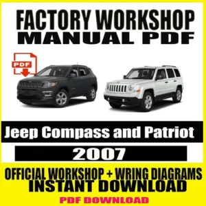 2007 Jeep Compass and Patriot Manual Service Repair PDF