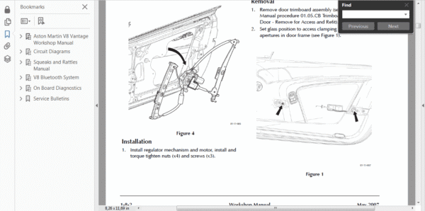 2013-aston-martin-v8-vantage-factory-repair-service-manual-pdf