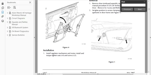 2015-aston-martin-v8-vantage-factory-repair-service-manual-pdf