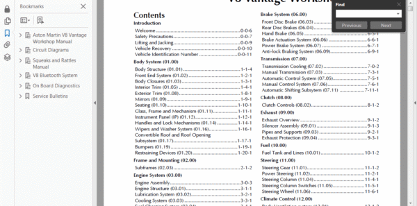 2011-aston-martin-v8-vantage-factory-repair-service-manual-pdf