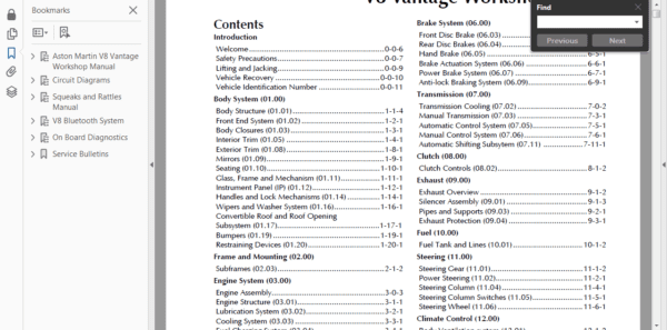 2012-aston-martin-v8-vantage-factory-repair-service-manual-pdf