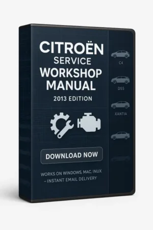 Citroen Service Workshop Manual Download – Xsara, C4, C5, DS5, More