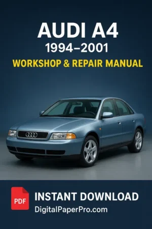 AUDI A4 Workshop Manual (1994–2001)