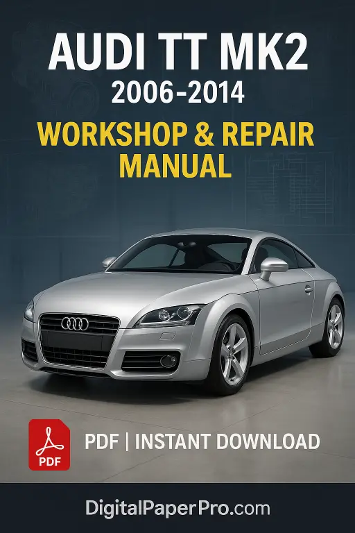 Audi TT MK2 Workshop Manual (2006–2014)