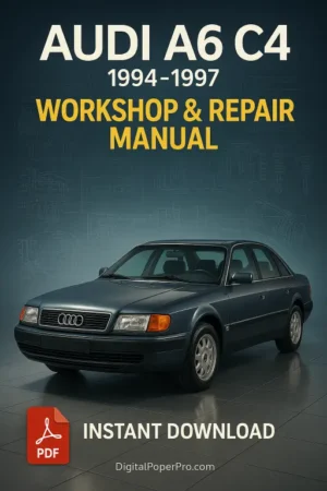 AUDI A6 C4 Workshop Manual (1994–1997)