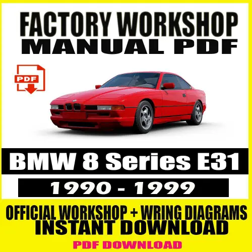 BMW-8-Series-E31-Workshop-Manual-(1989-1999)