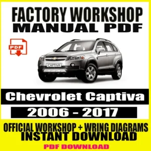 Chevrolet Captiva Workshop Manual (2006-2017)