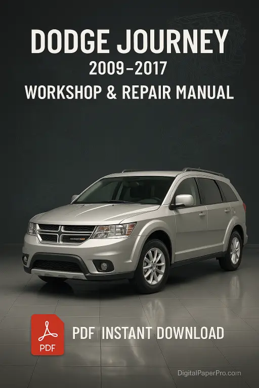 Dodge Journey Workshop Manual 2009-2017 with Service and Wiring Diagrams