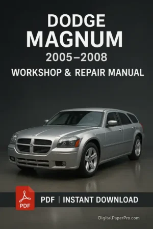 Dodge Magnum Workshop Manual (2005-2008)