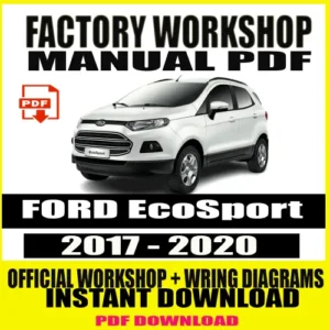 Workshop Manual FORD EcoSport (2017-2020)