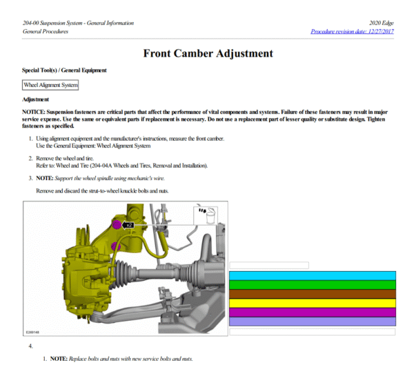 FORD Edge CD539 Workshop Manual (2015–2020) OEM Service & Repair Guide