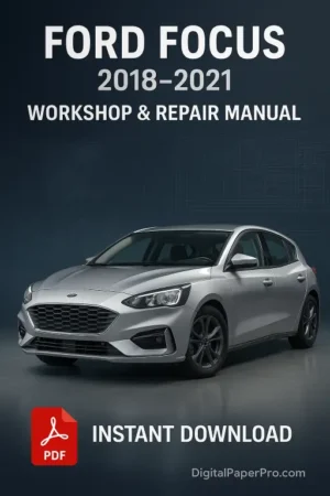 Workshop Manual Ford Focus (2018 2021)