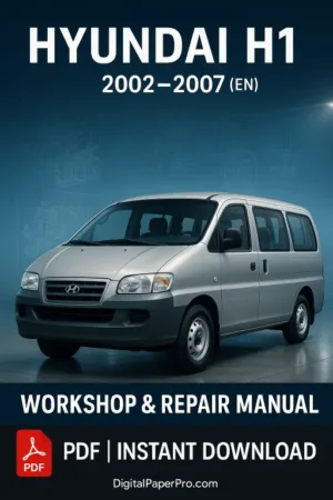 Hyundai H1 Workshop Manual (2002-2007) (EN)