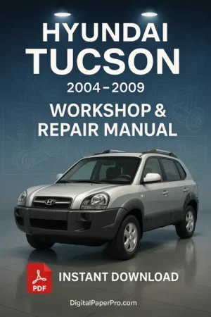 Hyundai Tucson Workshop Manual (2004-2009)