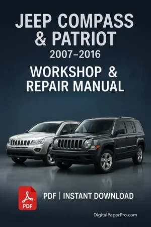 Jeep Compass and Patriot Workshop Manual (2007-2016)