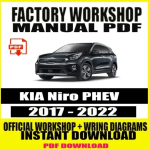 KIA Niro PHEV Workshop Manual (2017–2022)