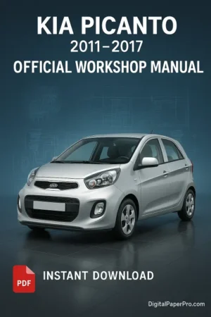 Kia Picanto Official Workshop Manual (2011–2017)