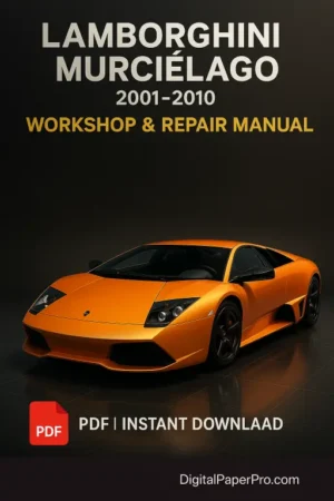 Lamborghini Murciélago Workshop Manual (2001–2010)