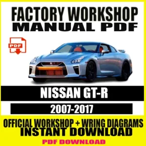 Workshop Manual NISSAN GT-R (2007-2017)