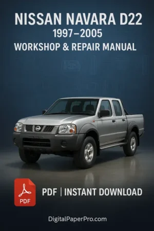 NISSAN NAVARA D22 Workshop Manual (1997-2005)
