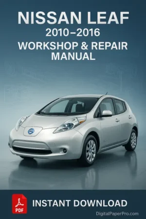 Nissan Leaf Workshop Manual (2010-2016)