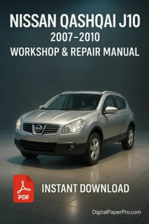 Nissan Qashqai J10 Workshop Manual (2007-2010)