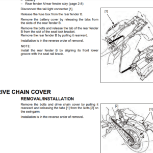 HONDA MSX125 GROM Workshop Manual pdf