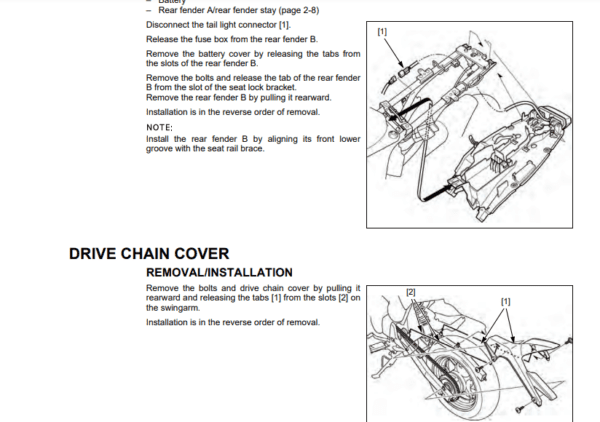 HONDA MSX125 GROM Workshop Manual pdf