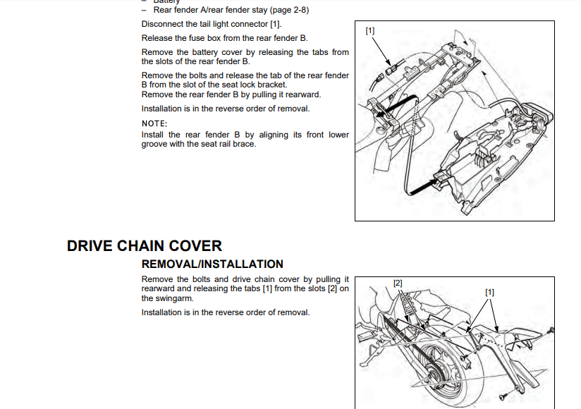 HONDA MSX125 GROM Workshop Manual pdf