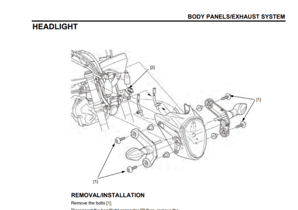 HONDA MSX125 GROM Repair Manual pdf
