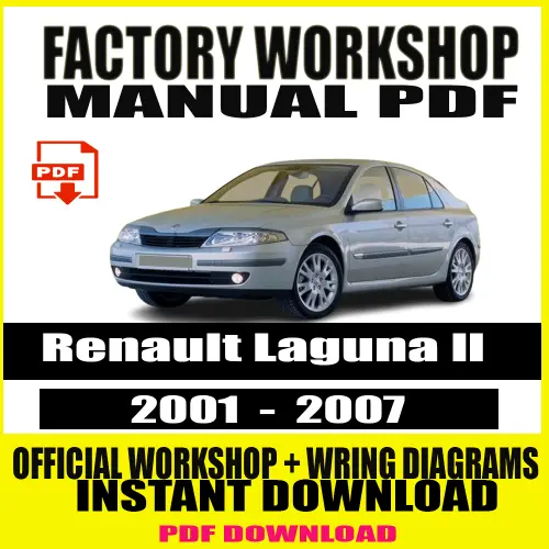 Renault Laguna 2 Workshop Manual 2001-2007