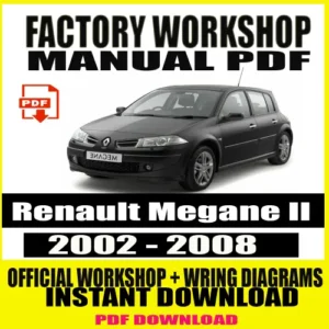 Renault Megane II Workshop Manual (2002-2008)