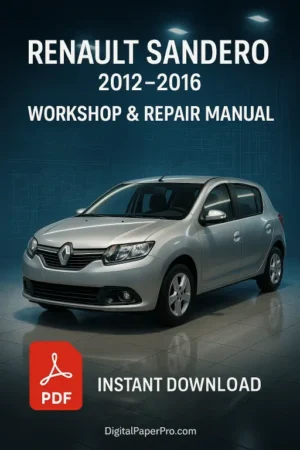 Renault Sandero Workshop Manual (2012-2016)
