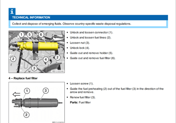 2019 BMW X7 G07 Workshop Manual Repair Guide