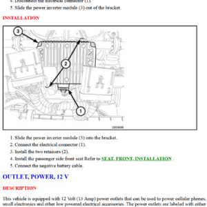 Dodge Durango WD Workshop Manual 2017-2020