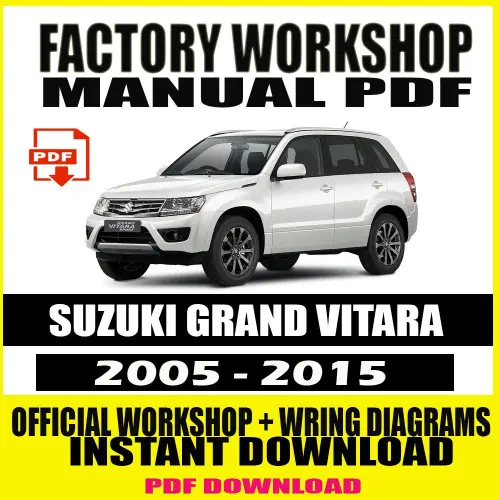 Suzuki-Grand-Vitara-Workshop-Manual-(2005-2015)