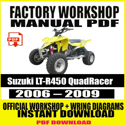 Suzuki-LT-R450-QuadRacer-2006-2009-REPAIR-SERVICE-MANUAL